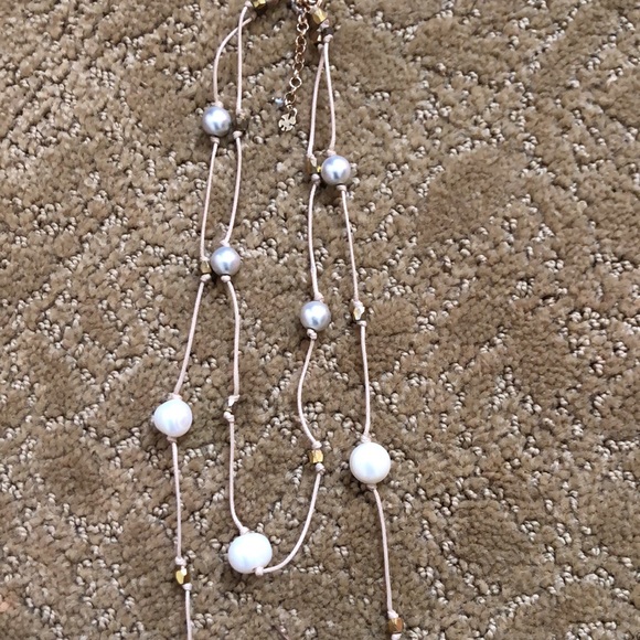Lucky 2 length pearl necklace - Picture 2 of 4
